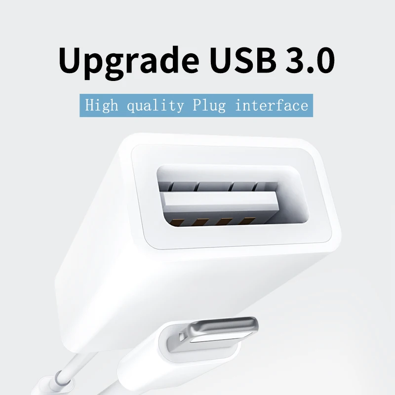 5 шт./10 шт./партия адаптер OTG USB для камеры ios кабель наушники конвертер фортепиано