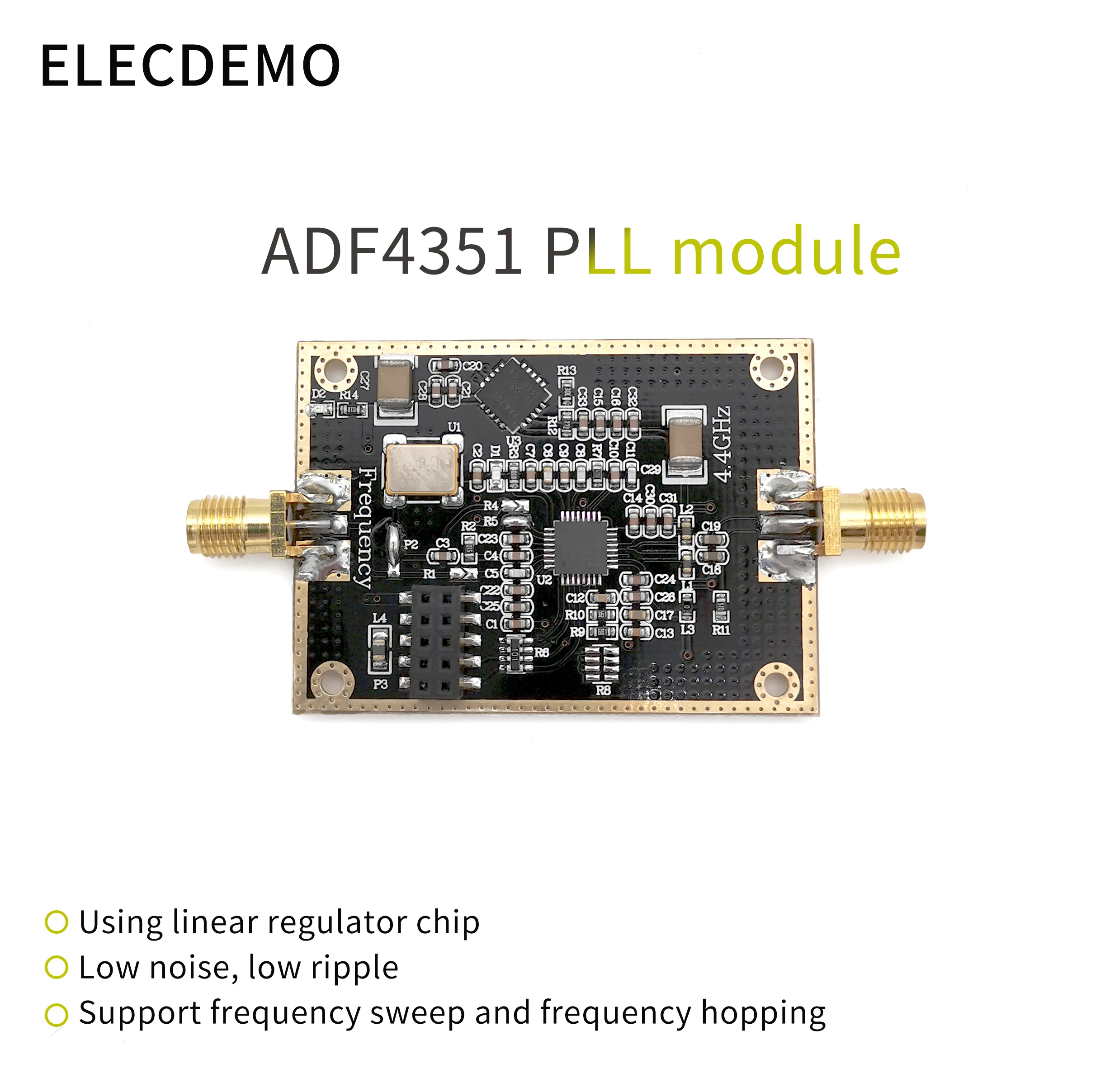 ADF4351 Module Development Board RF Signal Source Signal Source Phase-Locked Loop PLL Supports Sweep Frequency Hopping