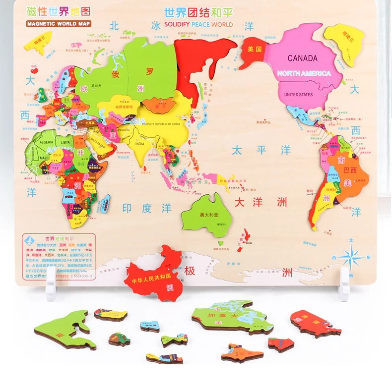 Деревянная королева детская выгода интеллектуальная 3D стерео головоломка