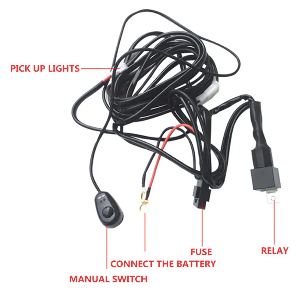 1 компл. Автомобильный светодиодный светильник бар высокомощный переключатель