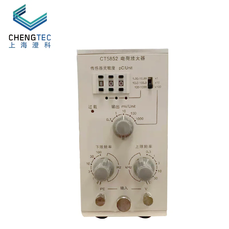 CT5852 усилитель заряда подключен к датчику пьезо специальный шок/вибрация|Детали и