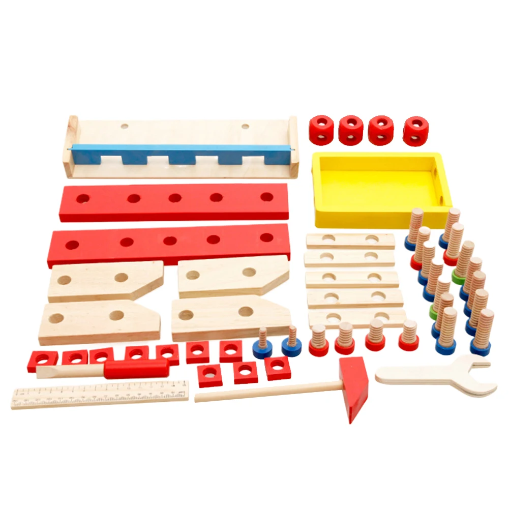 Детский подарочный набор инструментов для образовательной работы деревянные