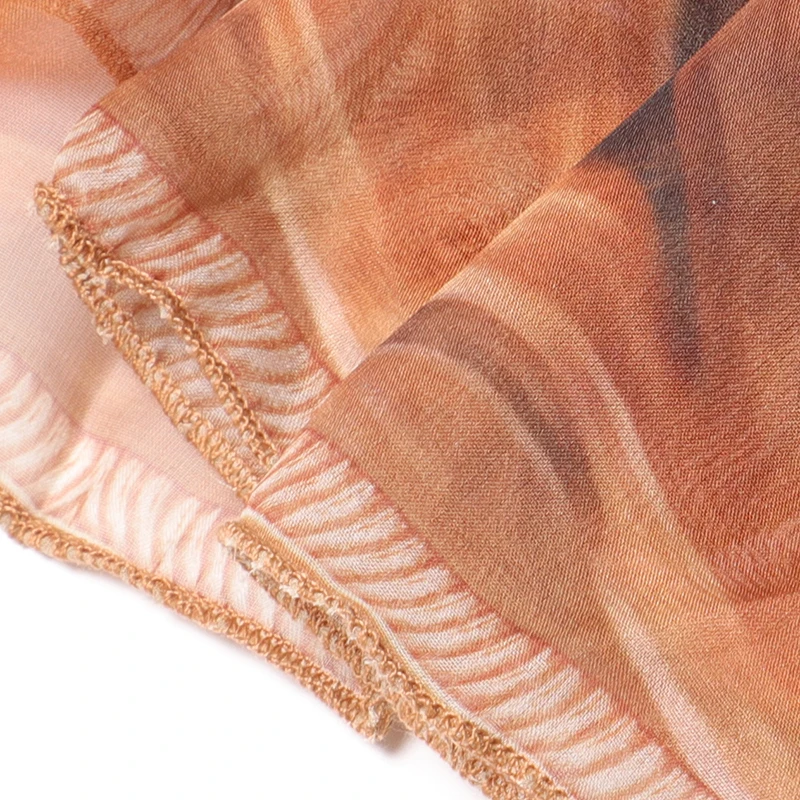 

VERDEJULIAY Vintage Runway Design Portrait Print Trumpet Dresses Women 2020 Spring Sleeveless Lining Elegant Chiffon Long Dress