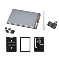contact screen for raspberry pi 4b 3b 3b 3 5 inch lcd displaycontact penabs case with 64g memory card