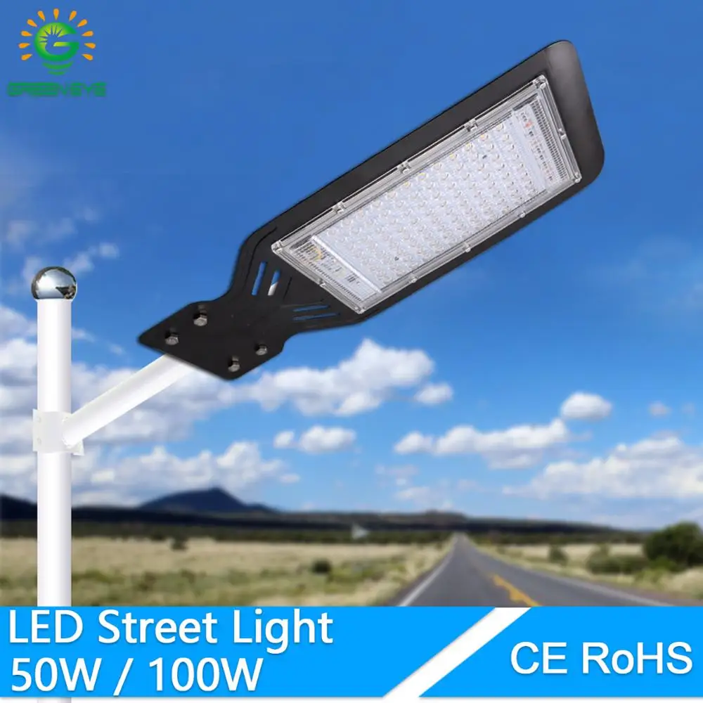 Водонепроницаемый светодиодный уличный фонарь 100 Вт для промышленного сада |