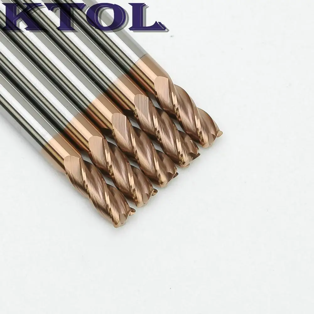 売る 8 × 40 × 150 ミリメートル 4 フルートコーナー半径エンドミル超硬工具ルータービットR0.5 スパイラルcnc金属コーナーフライスカッター