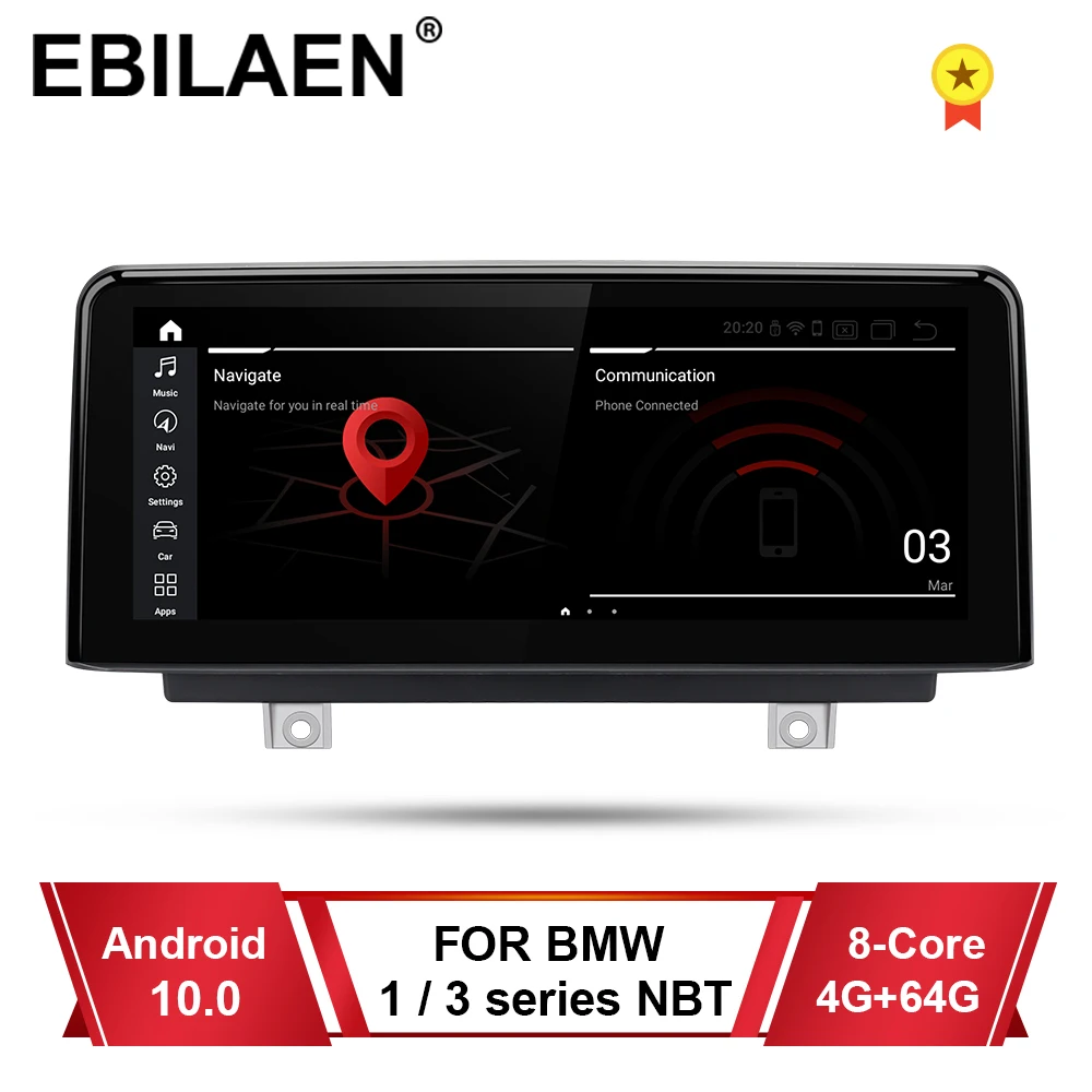 Автомобильный мультимедийный плеер на Android 10 0 для BMW F20 F21 F30 F31 F22 F33 F34 F36 блок