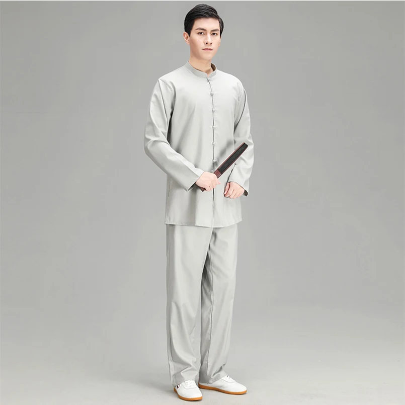 Новинка высокое качество Мужская одежда для кунг-фу тай-чи униформа Тай-Чи ханьфу