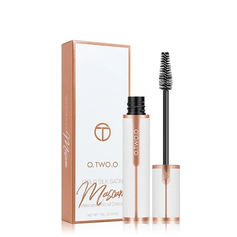 

MOONBIFFY New Curl Thick Mascara Two Brush Head Mascara Waterproof 4D Silk Eyelashes Nourish Eyelashes High Quality Makeup
