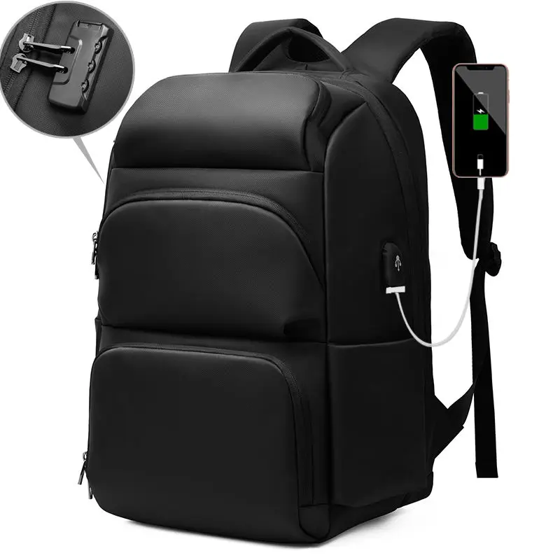 

15" 16 17 inch Laptop Backpack For Asus Acer Lenovo USB Charge Computer Business Backpacks Anti-theft Waterproof Men Women Bags