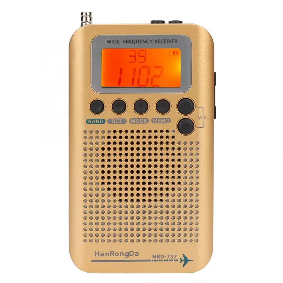 Многофункциональный радиоприемник для диапазона Air/FM/AM/VHF/CB цифровое снижение