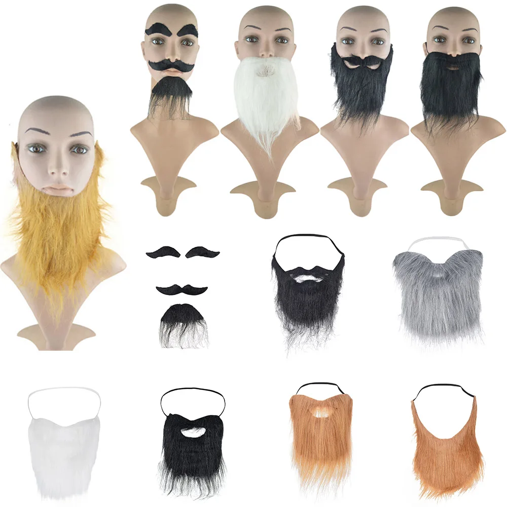 Смешной костюм венчик для косплея на Хэллоуин бабочки усы розыгрыши наряд