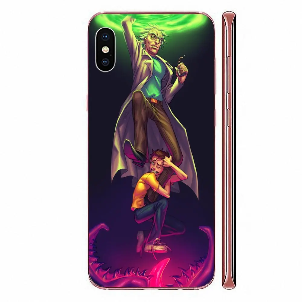 Rick And Morty гелевые защитные чехлы из мягкого силикона и ТПУ прозрачные для Xiaomi Redmi