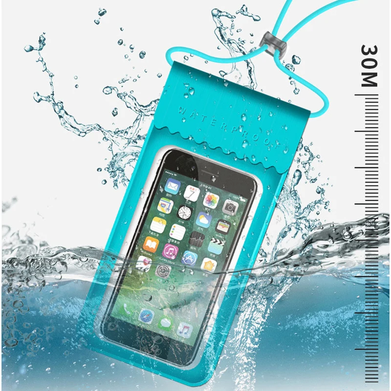 

Waterproof Swimming Bag Phone Pouch Cover Mobile Case Beach Outdoor Swimming Pool Diving Snorkeling Bag for Mobile Phone