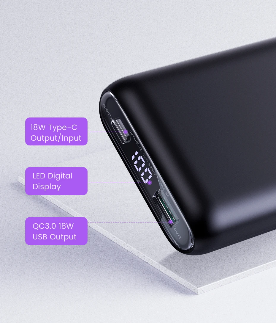 Ugreen power Bank 10000 мАч Быстрая зарядка 4,0 3,0 QC3.0 внешняя Мобильная батарея быстрое PD зарядное устройство для iPhone 11 8 Xs Mini power bank