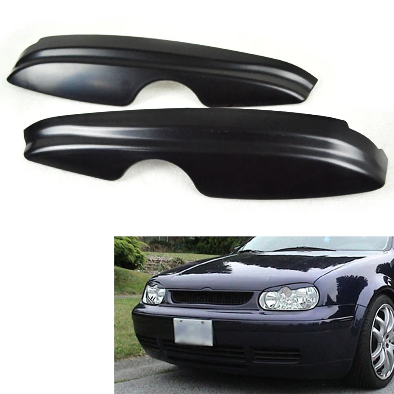 

Car Headlight head light lamp Eyebrow Sticker Decoration Cover Trim for Golf 4 MK4 IV 1999-2004