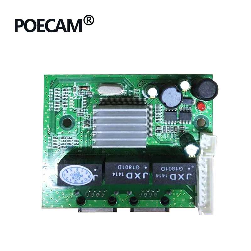 2 порта RJ45 с 8 контактами 3 гигабитные сетевые коммутаторы Ethernet коммутатор ходовой