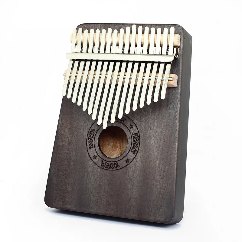 Пианино kerus kalimba 17 клавиш корпус из красного дерева дюймов музыкальный инструмент
