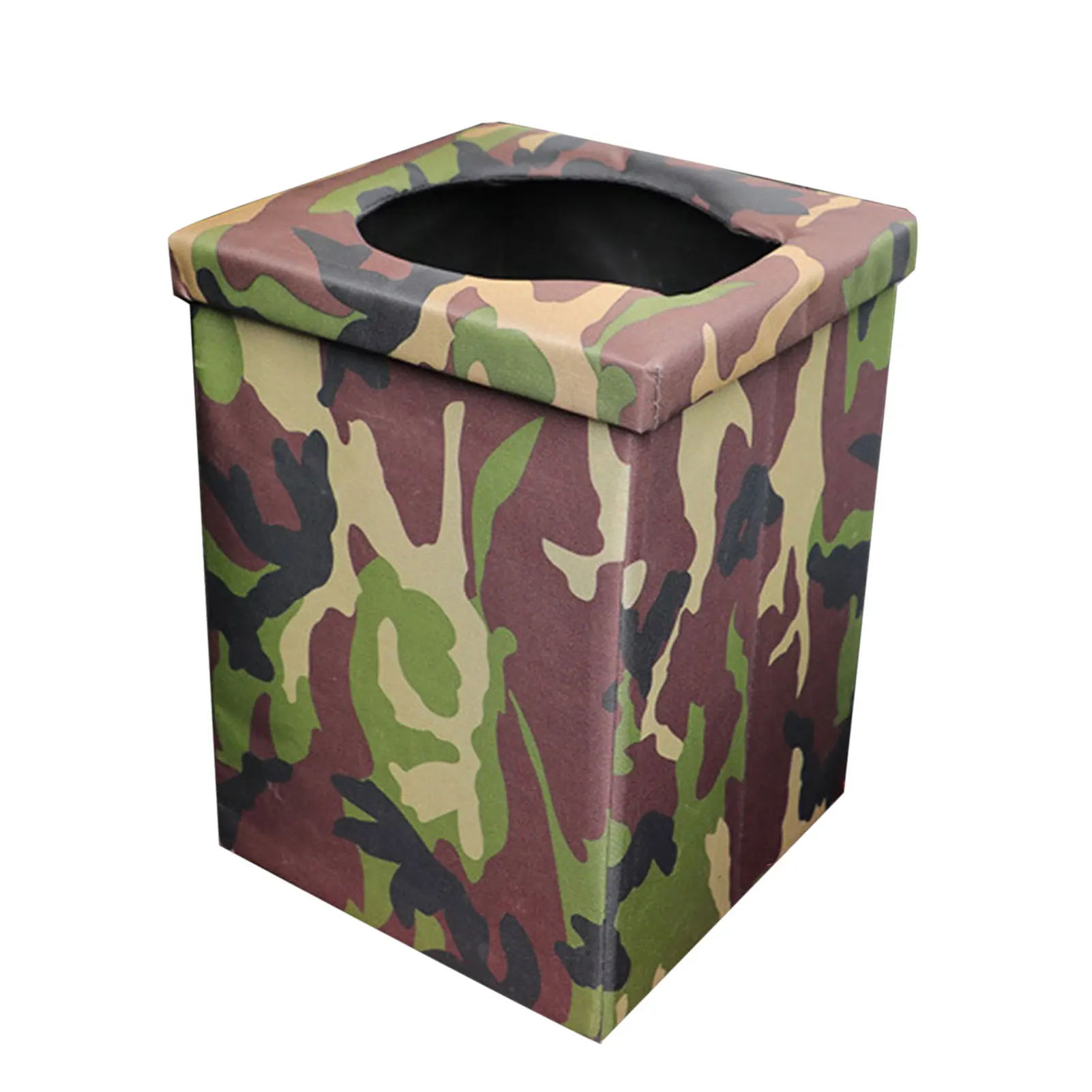 

Portable Folding Commode Toilet Seat for Camping Hiking with 12PCS Cleaning Bag Waterproof Muti-functional Outdoor Accessories