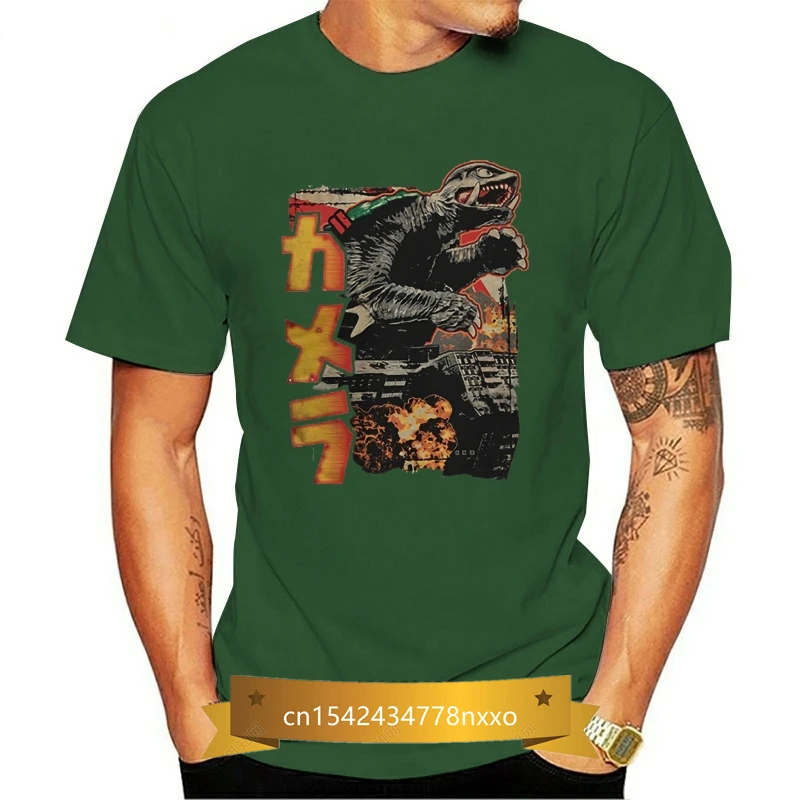

Printed Men T Shirt Cotton tShirt O-Neck Short-Sleeve Women T-Shirt Pop Gamera