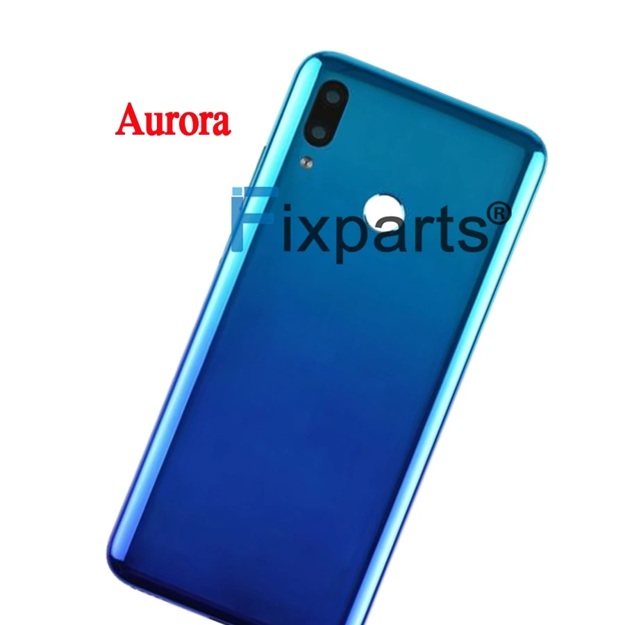 Оригинальный Для Huawei P Smart 2019 задней крышки батарейного отсека POT LX3 L23 LX1 L21 LX2 двери
