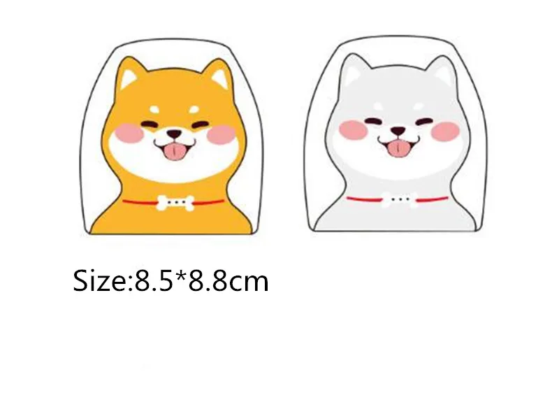 Милые Косплей Shiba «Лисья Секретная служба»(Inu чашки Стекло двойной-Слои термостойкого Кофе Чай сок LuckyCup тапочки с изображением милой собаки прозрачный Цветной детский молочный напитки