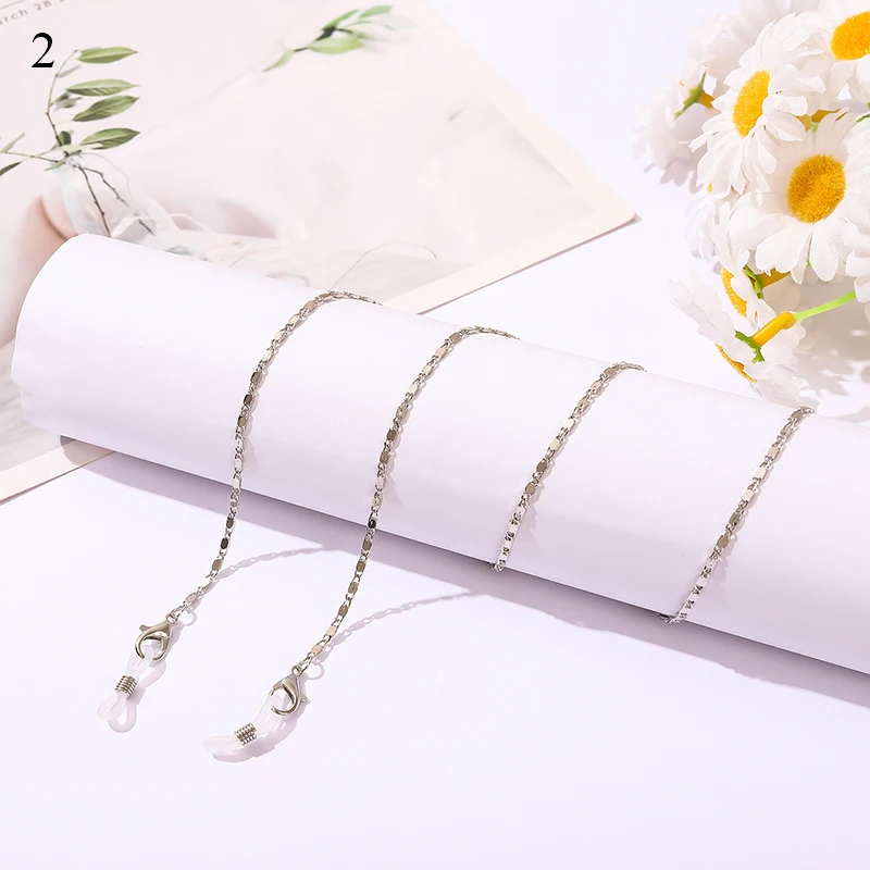 

Sunglasses Masking Chains For Women Metal Pearl Eyeglasses Chains Lanyard Glass 2021 New Fashion Jewelry Wholesale Non-slip