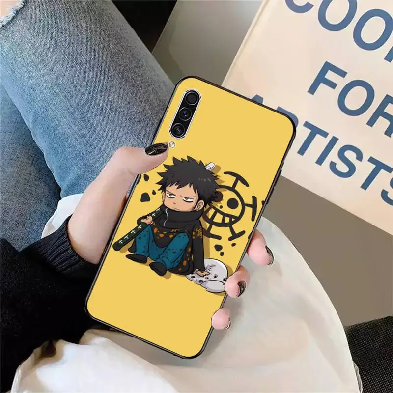 

Japan anime One Piece Trafalgar Law Phone Case For Samsung galaxy S 9 10 20 A 10 21 30 31 40 50 51 71 s note 20 j 4 2018 plus