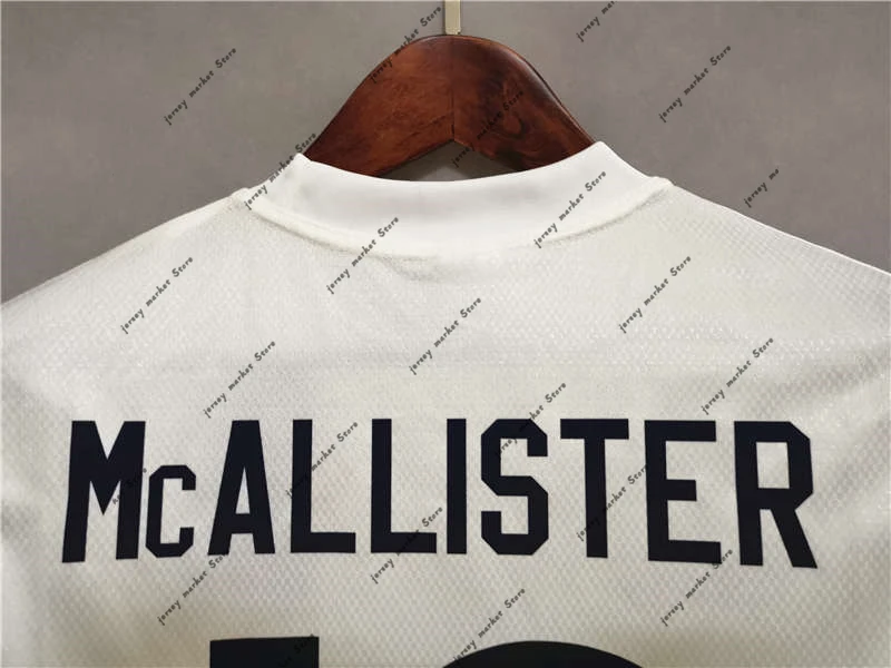 

10 McALLISTER 1995-96 Retro Soccer Jersey Yellow Classics Football Shirt