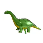 Зеленые воздушные шары динозавры, баннер, динозавр, джунгли, дикие вечерние тные, праздничные шары с конфетти, воздушные шары, латексные шары, товары для детского дня рождения, вечевечерние НКИ