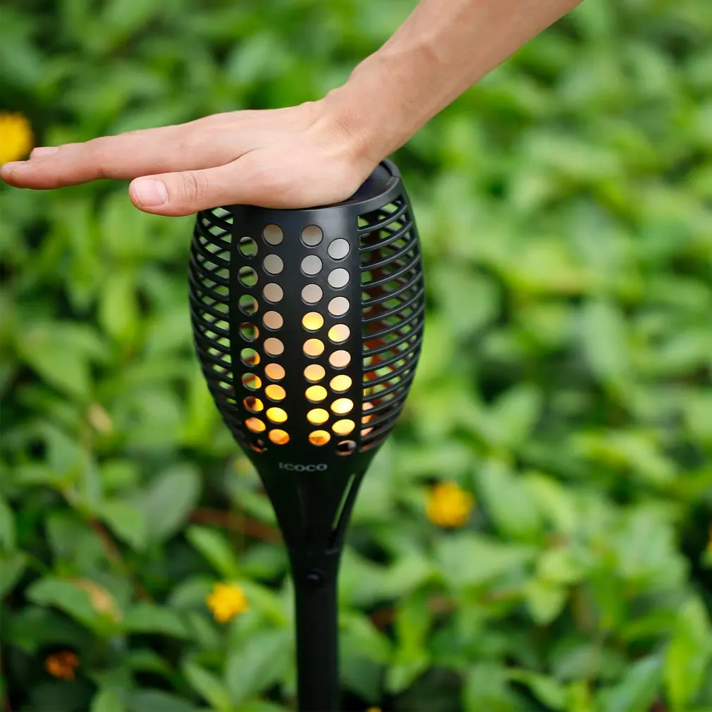 2 шт./компл. 96 Светодиодный Солнечный мерцающий пейзаж Декор лампы Открытый Сад