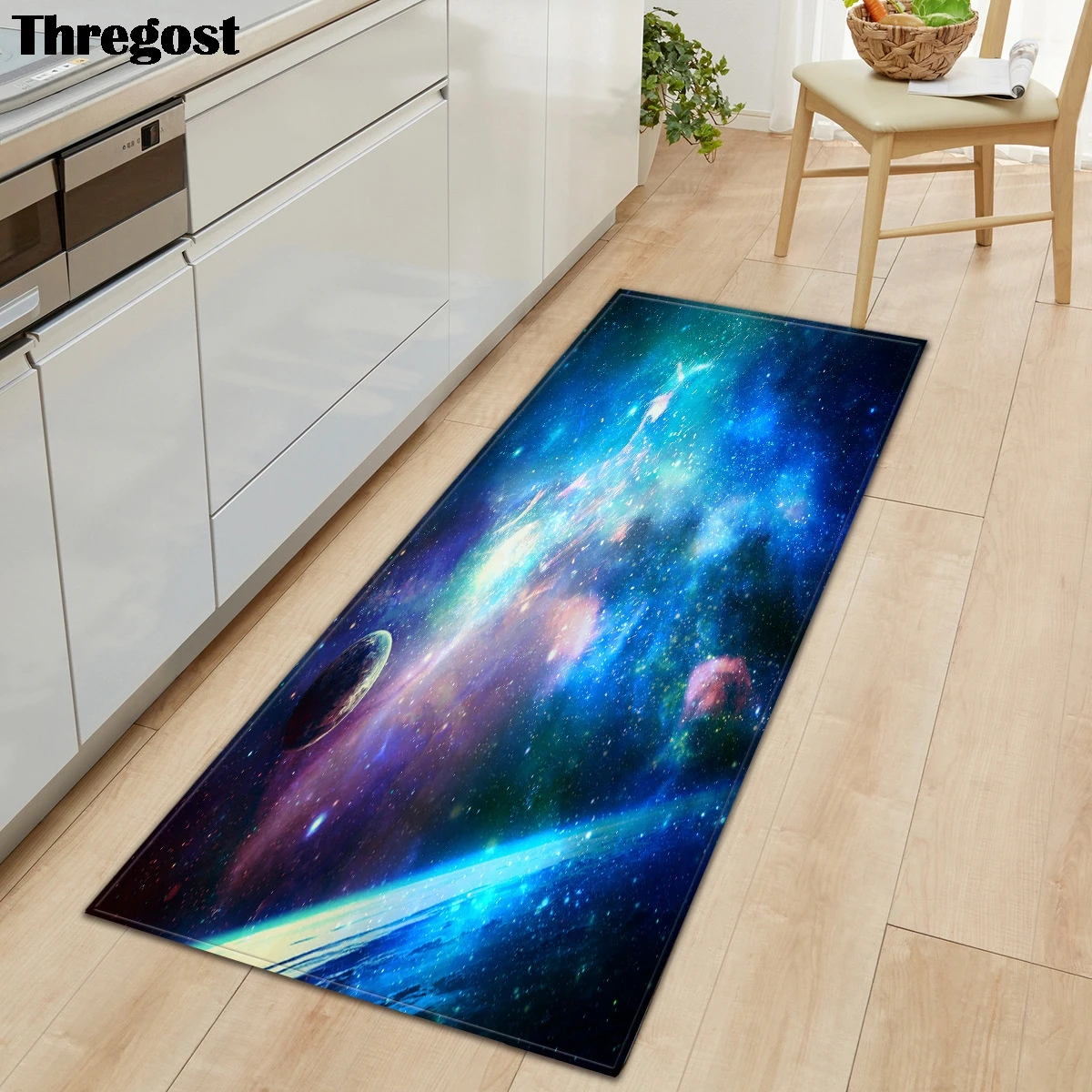 

Thregost Soft Bath Carpets Water Absorption Bathroom Toilet Non-slip Carpet Rugs Home Living Room Kitchen Door Floor Mats