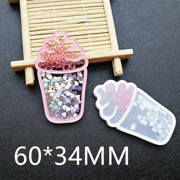 Бесплатная доставка 10 шт./лот 60*34 мм мультяшный шейкер для мороженого из