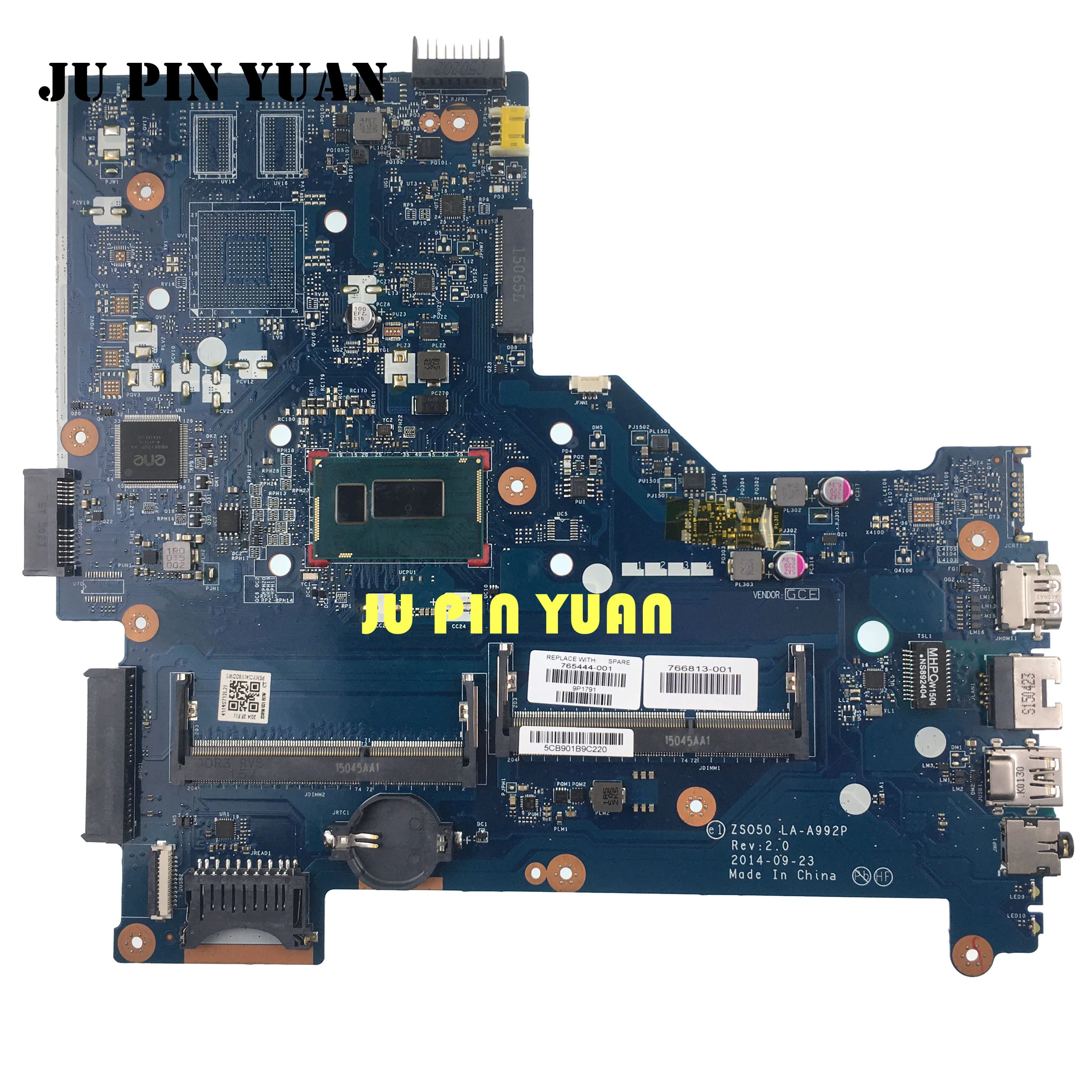 

Материнская плата ноутбука HP 15-R 765444-501 765444-601 765444-001