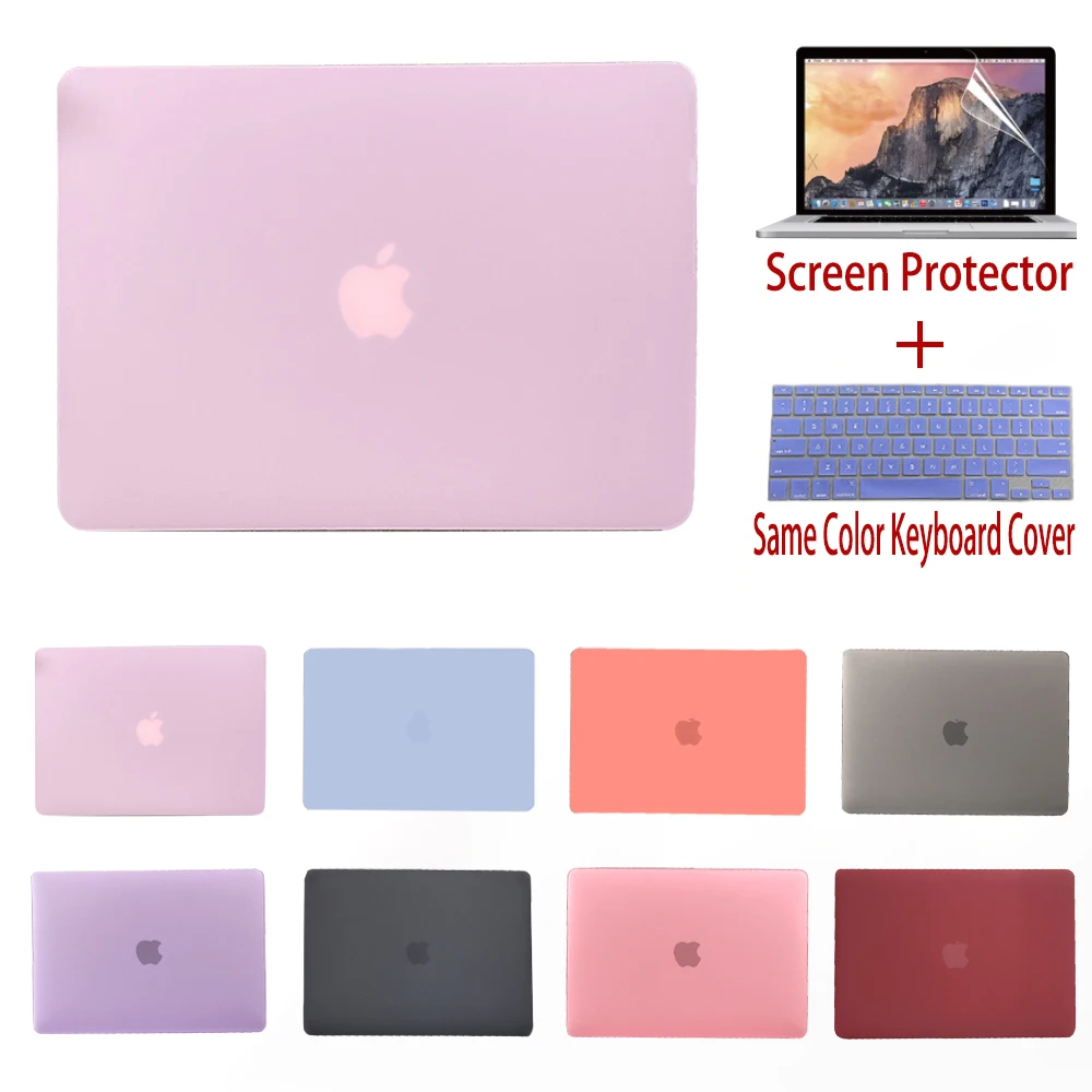 Матовый чехол для Macbook 13 14 15 16 дюймов 2020 Air A2179 A2337 Pro M1 Chip A2338 A2289 2021 New pro A2442 A2485 |
