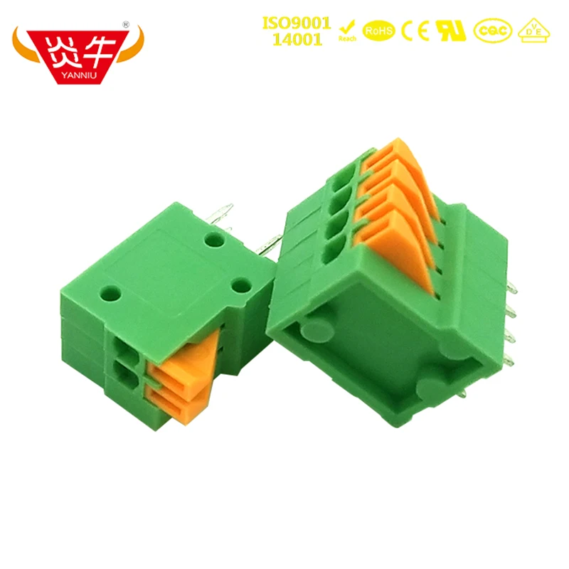 KF141V 2 54 2P ~ 12PIN печатная плата пружинные клеммные колодки DG141V мм 2PIN FFKDS/Феникс 1791813