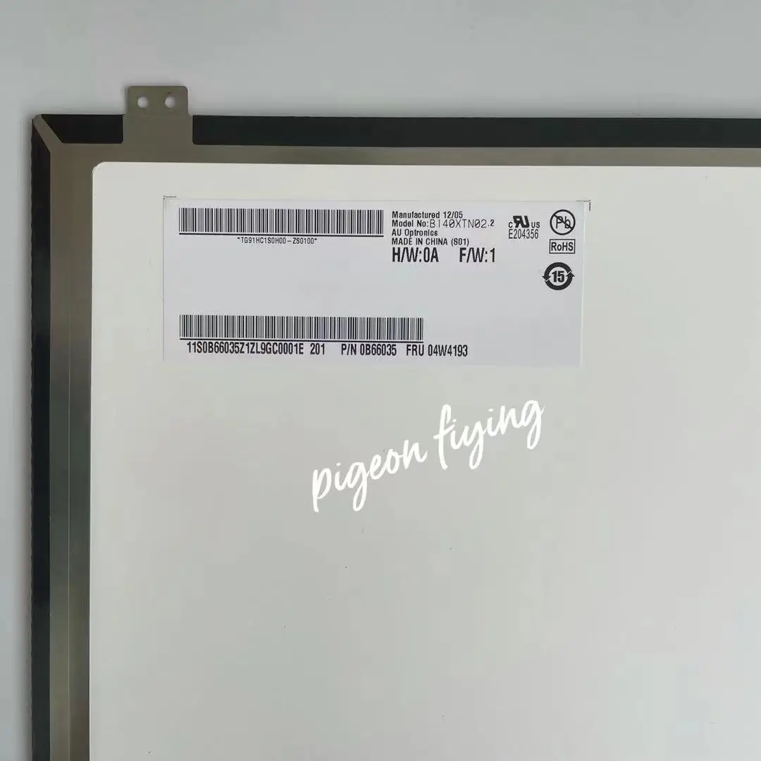 for thinkpad t430u lcd screen 1366768 n140bge la2 b140xtn02 2 14 0hd slim matrix panel display fru04w4185 04w4193 free global shipping