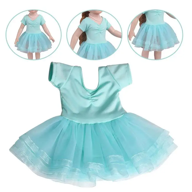 1 шт. балетная юбка кукольная одежда для 18 дюймовых кукол модная аксессуары