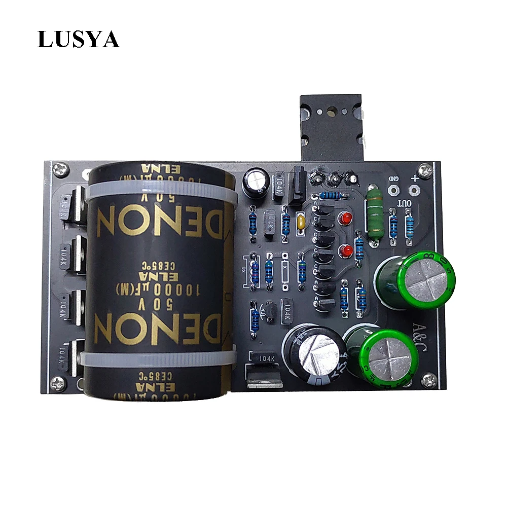 

Блок питания Lusya для предусилителя DAC T1369, дискретный линейный блок питания высокой регулируемый ток