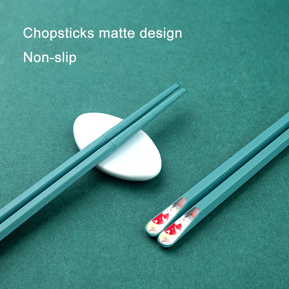 5 пар Многоразовые натуральный деревянных палочек для еды бамбуковые солнечные