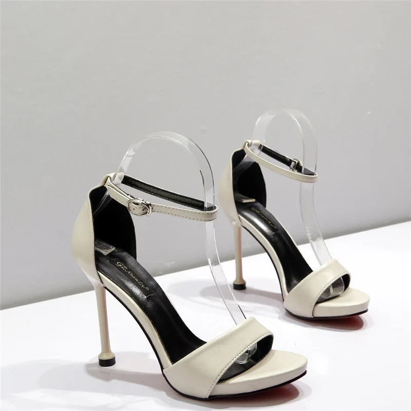 2019 г. Женские босоножки классические туфли на высоком каблуке 10 см женские