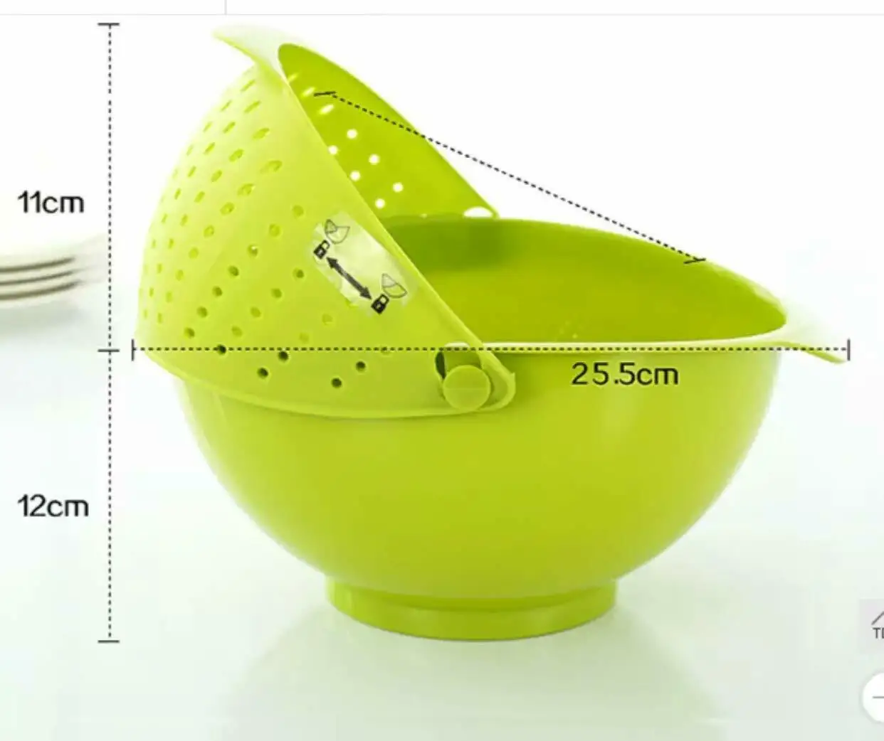Откидная вращающаяся сушилка для мытья овощей 2 в 1 рисовые фрукты овощи паста