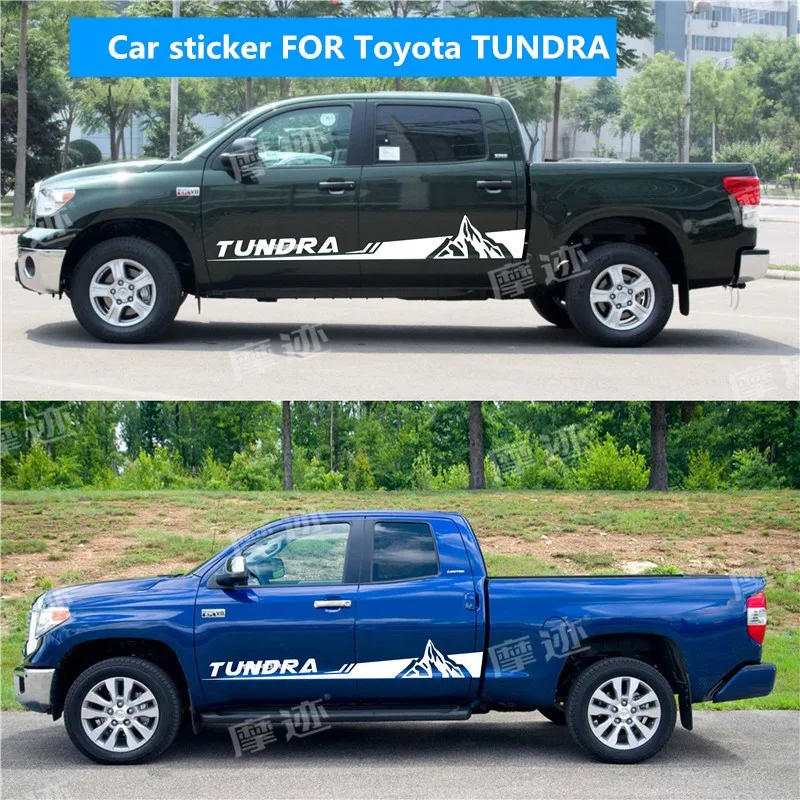 

Автомобильные наклейки для Toyota TUNDRA Body, Внешнее украшение, модные спортивные специальные наклейки, аксессуары
