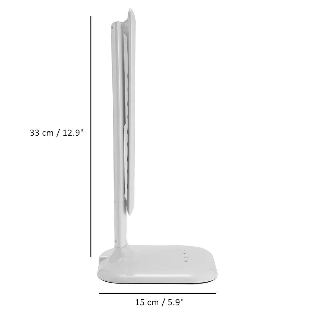 

LED Desk Lamp Foldable Dimmable Touch Table Lamp With Calendar Temperature Alarm Clock Table Light Night Lights Home