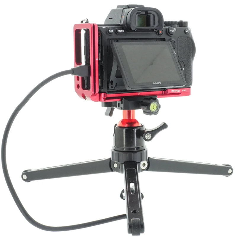 Peipro Quick Release L Plate кронштейн держатель рукоятка для sony A7R4 A7RIV камера опорная пластина боковая пластина