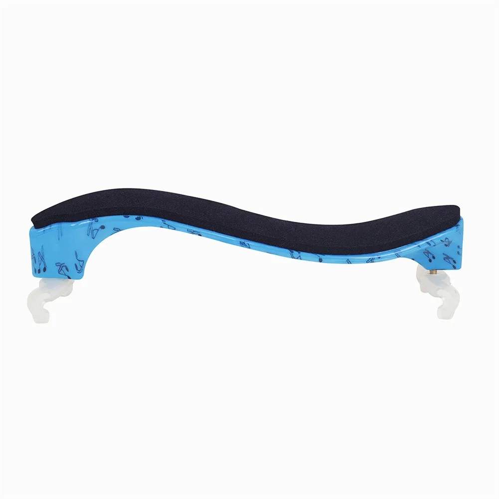 

Blue Violin Shoulder Rest 4/4-3/4 Universal Soft And Adjustable Height And Angle Shoulder Pad Non-slip With Dense Padding