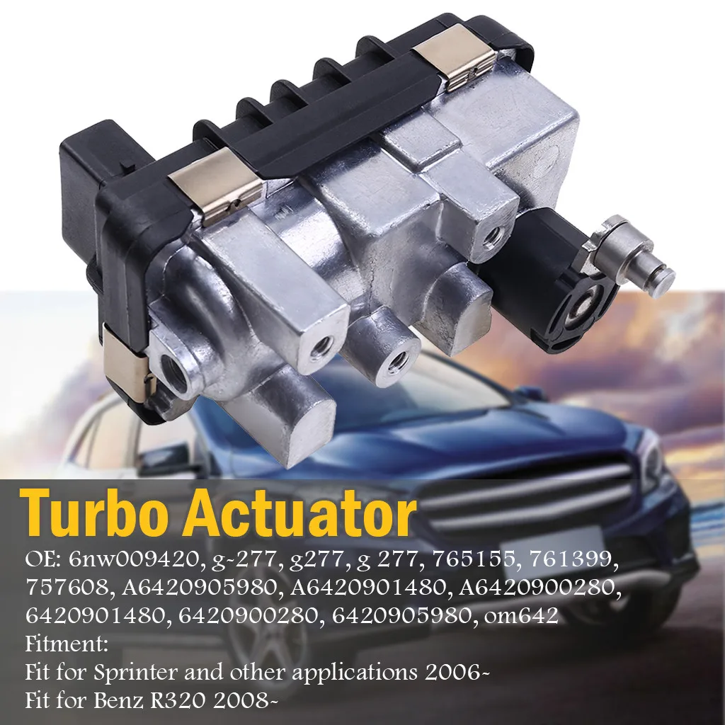 Турбопривод автомобильный турбопривод 3 0 электронный G 277 765155 6NW 009 420 712120 для Benz R320