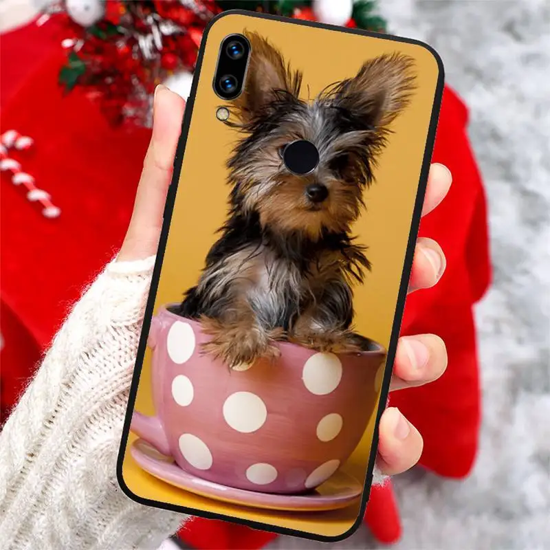 

Yorkshire Terrier dog cute animal Phone Case For Xiaomi Redmi note 7 8 9 t k30 max3 9 s 10 pro lite
