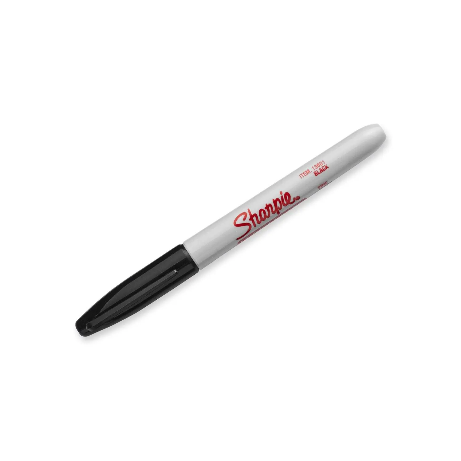 Промышленные перманентные Маркеры Sharpie 12 шт./лот тонкие черные чернила с нагревом