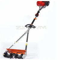 jx cc hand pushing orchard weeding machine portable lawn mower garden tools orchard loosening machine 2t4t engine grass cutter
